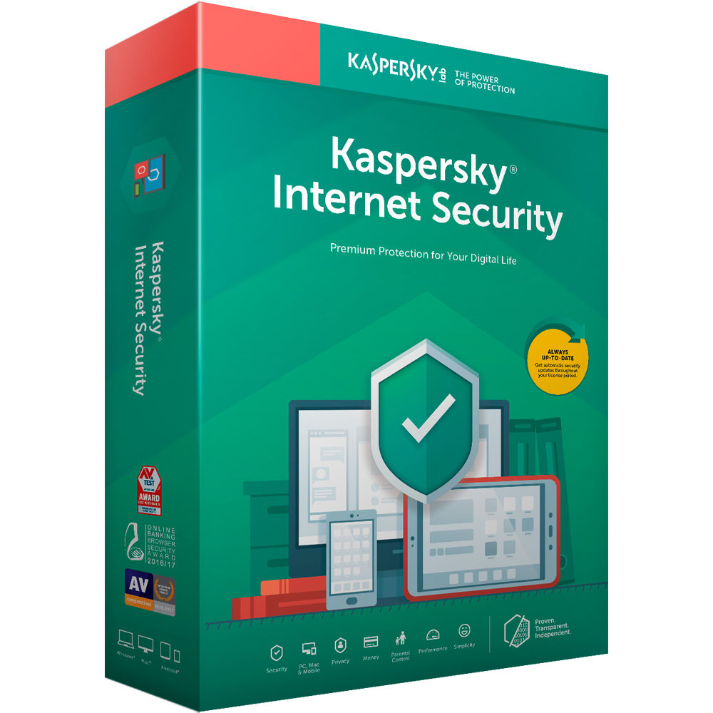 Antivirus Kaspersky Internet Security 10 Dispositivos Por 1 Año